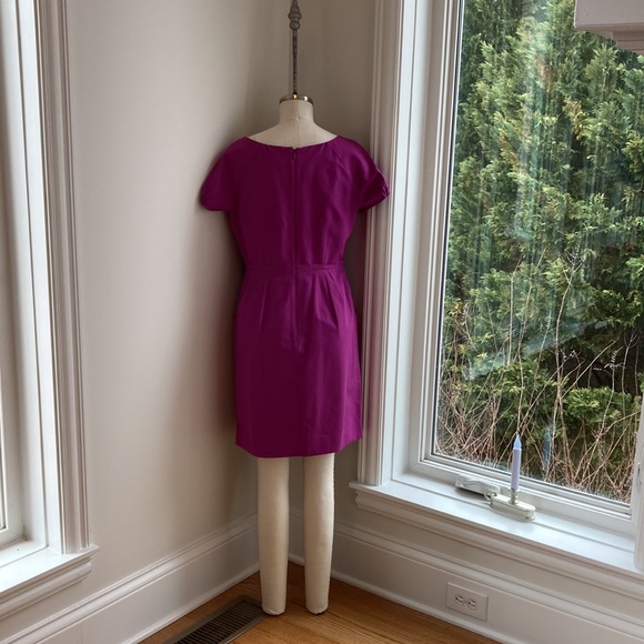 Jcrew purple sheath mini dress - Picture 3 of 5